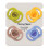 Tommee Tippee Tommee Tippee Ultra-light StayPut Dummy, One-Piece Silicone Design, 6-18m, 4 Pack 2