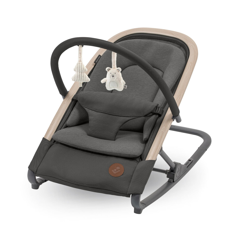 Maxi-Cosi Kori, 2-In-1 Ergonomic Baby Bouncer Chair With Toy Arch, 0-2 Years, Up To 15 Kg, Newborn Bouncer, 3 Recline Positions, Easy-In Harness,