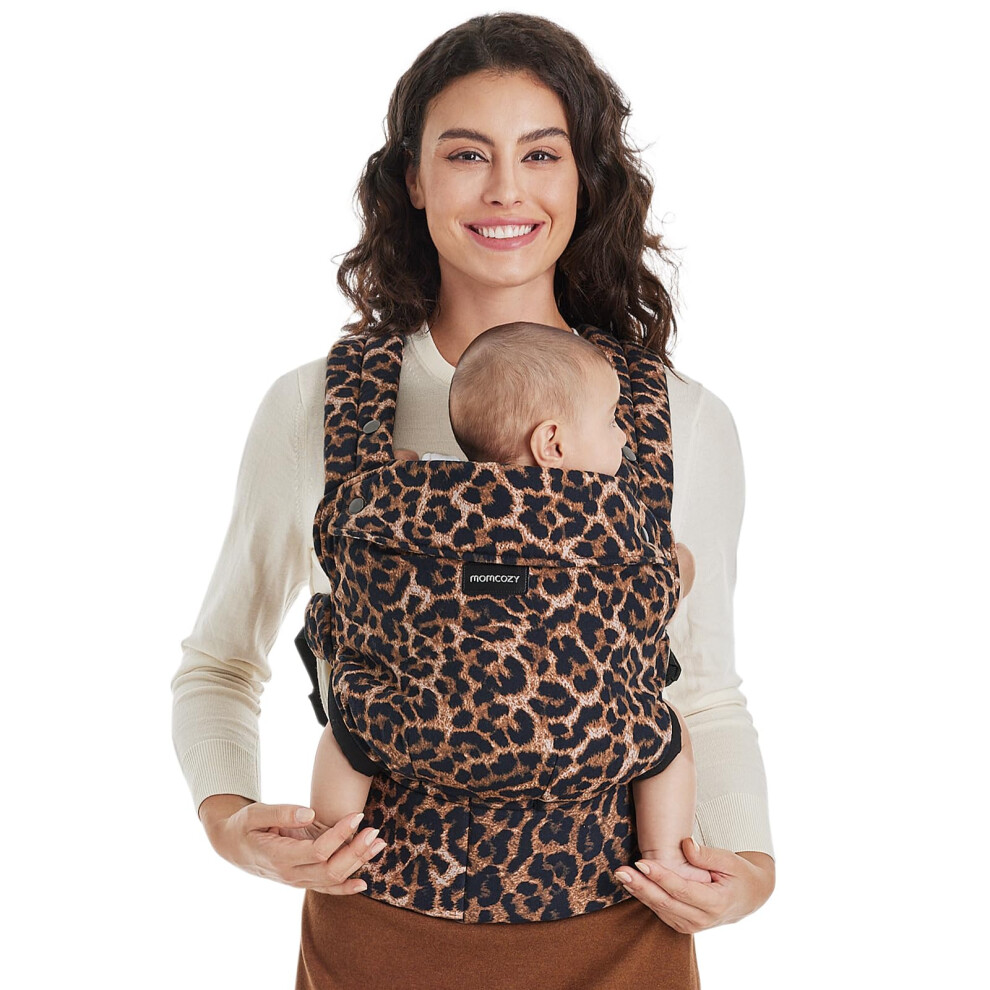 Momcozy Baby Carrier - Ergonomic, Cozy And Lightweight Infant Carrier For 7-44Lbs, Effortless To Put On, Ideal For Hands-Free Parenting, Enhanced