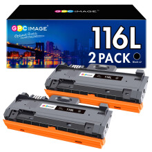 GPC Image MLT D116L D116S Compatible Toner Replacement for Samsung MLT D116L D116S to use with Xpress SL-M2835DW M2825ND M2825DW M2885FW M2675 M2675FN