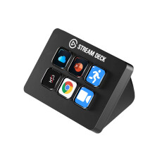 Elgato Stream Deck Mini ? Control Zoom, Teams, PowerPoint, MS Office and More, Boost Productivity with Seamless Integration for Daily Apps, Set Up
