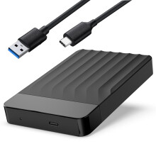 500GB USB 3.0 Hard Drive Type-C for Portable External Data Storage, Macbook, iMacs, PCs, Laptops, Xbox One & PS4 Consoles (Capacity, 500GB)