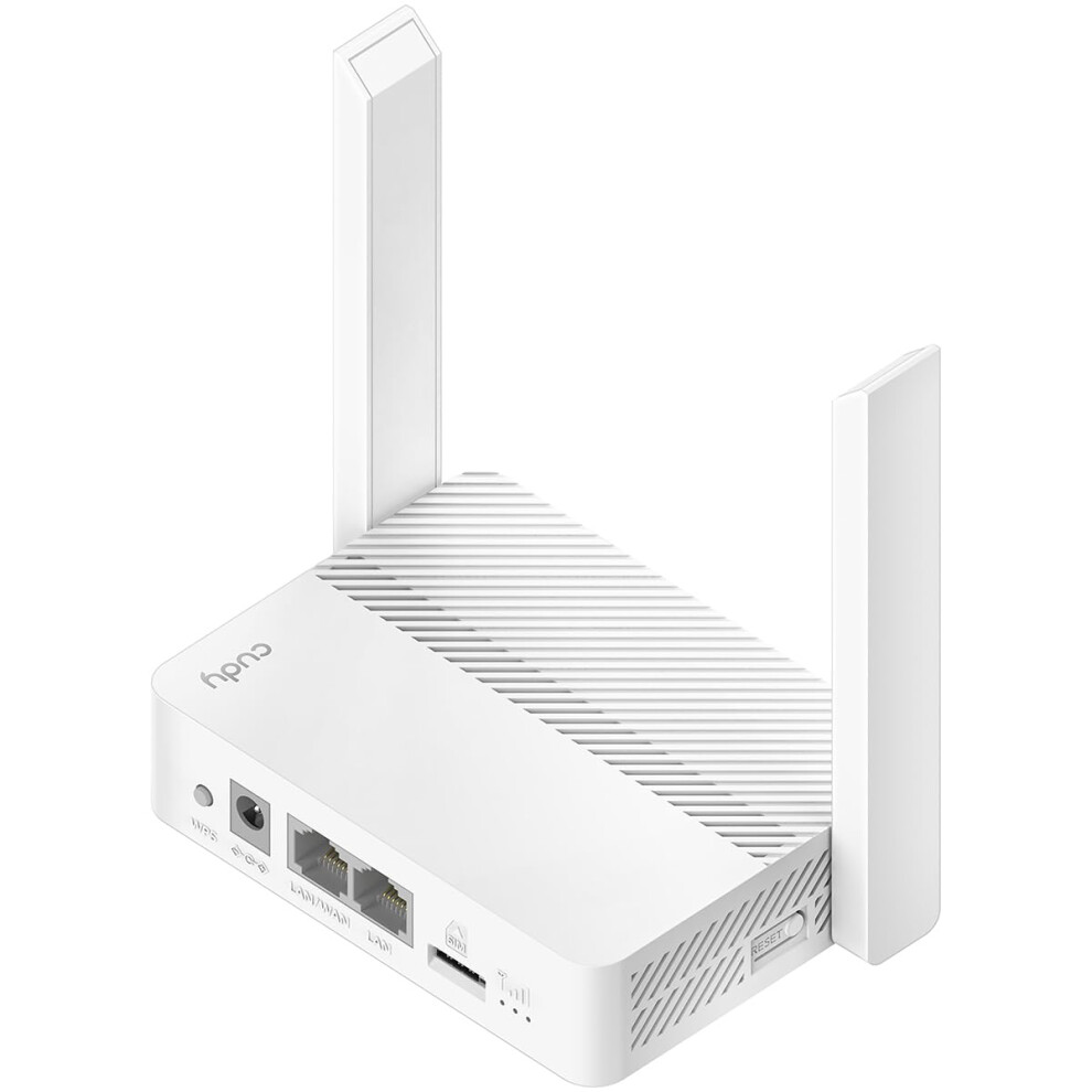 Cudy New Lt300 4G Lte Wifi Router 300Mbps, Compatible With All Operators, 2?2 Mimo, No Configuration Required, Openvpn, Wireguard 8000000705020