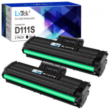 LxTek D111L Compatible Toner Cartridge Replacement for Samsung D111S MLT-D111S for Xpress M2026W M2026 M2070W M2070 SL-M2026 SL-M2070 SL-M2026W