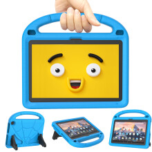 Fire HD 8 & Plus Tablet Case 2020/2022 - LightWeight ShockProof Handle Friendly Stand Kids Proof Protective Cover for Kindle Fire HD 8 Kids & Kids Pro