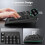 TeckNet TECKNET Wireless Keyboard for Laptop, 2.4G USB Silent Computer Keyboard with Ergonomic Keys & Adjustable Feet Stand for Desktop, PC, Notebook, Surface 4