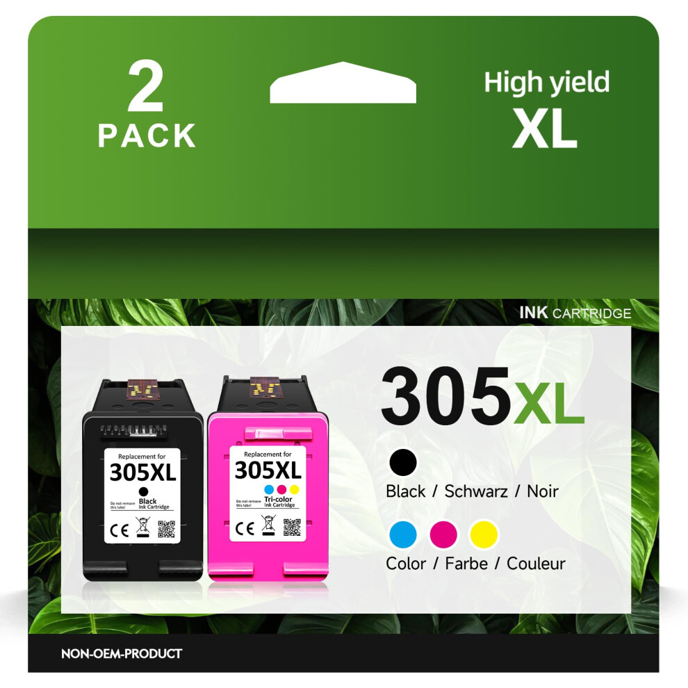 Photos - Printer Part 305XL Ink Cartridges Black and Colour, 305XL for HP 305 Ink Cartridges Replacement for HP 305 for DeskJet 2700 2710 2720e 41