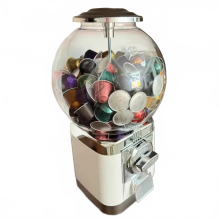 Doorzichtig snoepcapsule-dispenser en muntenorganizer voor kinderen - leuke decoratie voor thuis en opbergoplossing