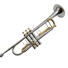 Bach LT180S 72 Zilveren B-Kornet met leren koffer