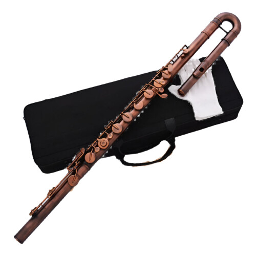 Premium Zilveren Rood C Groot Vleugelbasfluit Ensemble