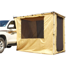 AlwaysMe Auto- en RV-zijkant luifelframe stof scherm - Duurzame zonwering en privacybescherming