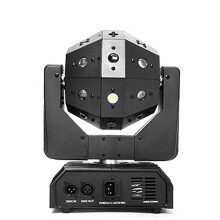 3-in-1 LED Beam, Laser en Strobe Moving Head Disco Ball Light voor professionele DJ- en nachtclubpodiumshows