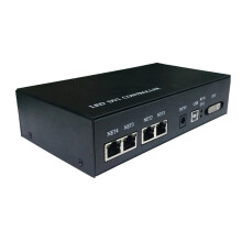 Geavanceerde LED SPI DMX Master Console - H803TV Controller met DVI-ondersteuning voor Madrix & Jinx, vastleggen tot 400.000 pixels