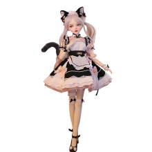 60cm BJD Pop - Nieuwe Aankomst Meisje met Veranderbare Ogen & Kleding, Perfect Cadeau voor Kinderen