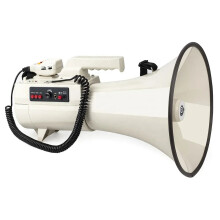 Krachtige 75W oplaadbare USB auto-megafon met handvat en sirene - Perfect voor cheerleading en evenementen