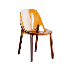 Transparante moderne eet- en ontspanningsstoelen voor thuis, tuin en strand