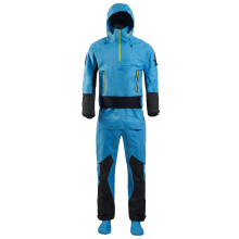 Herens Kajak Drysuit met Latex Manchetten en Splash Kraag - Drie-laags Waterdicht Materiaal, I voor Kajakken, Surfen en Peddelen (Model DM11