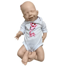 Realistische 18'' waterdichte siliconen herboren babypop - Levensachtige volledige lichaam peuter speelgoed voor kinderen