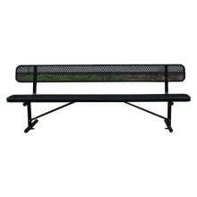 Commerciële Decoratieve Stalen Wachtbank - 1,5 m, 1,8 m en 2,4 m opties voor luchthavens en scholen