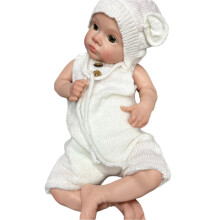 Realistische 45 cm siliconen Reborn Baby Doll - Levendige pasgeboren meisje met Genesis Olieverf Afwerking