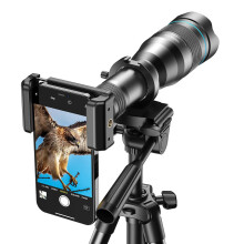 Hoge definitie 40x telelens voor iPhone en universele smartphones - perfect voor buitenfotografie