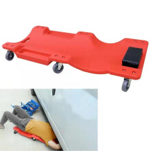 36-inch LED-verlichtingsauto-reparatiekrukje - Voertuigonderhoudsapparaat met skateboardontwerp