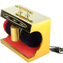 Luxe Goud & Zilver Automatische Inductie Schoenpoetsmachine