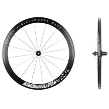 Rujixu 690 Carbon Racevelgset - 700c, 30/40/50mm velgbreedte, compatibel met V-brakes en schijfremmen, lichtgewicht prestatiewielen