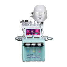 7-in-1 RF gezichtsdieptereinigingsmachine met zuurstof jet peel en hydroponische dermabrasie voor professionele huidverzorging