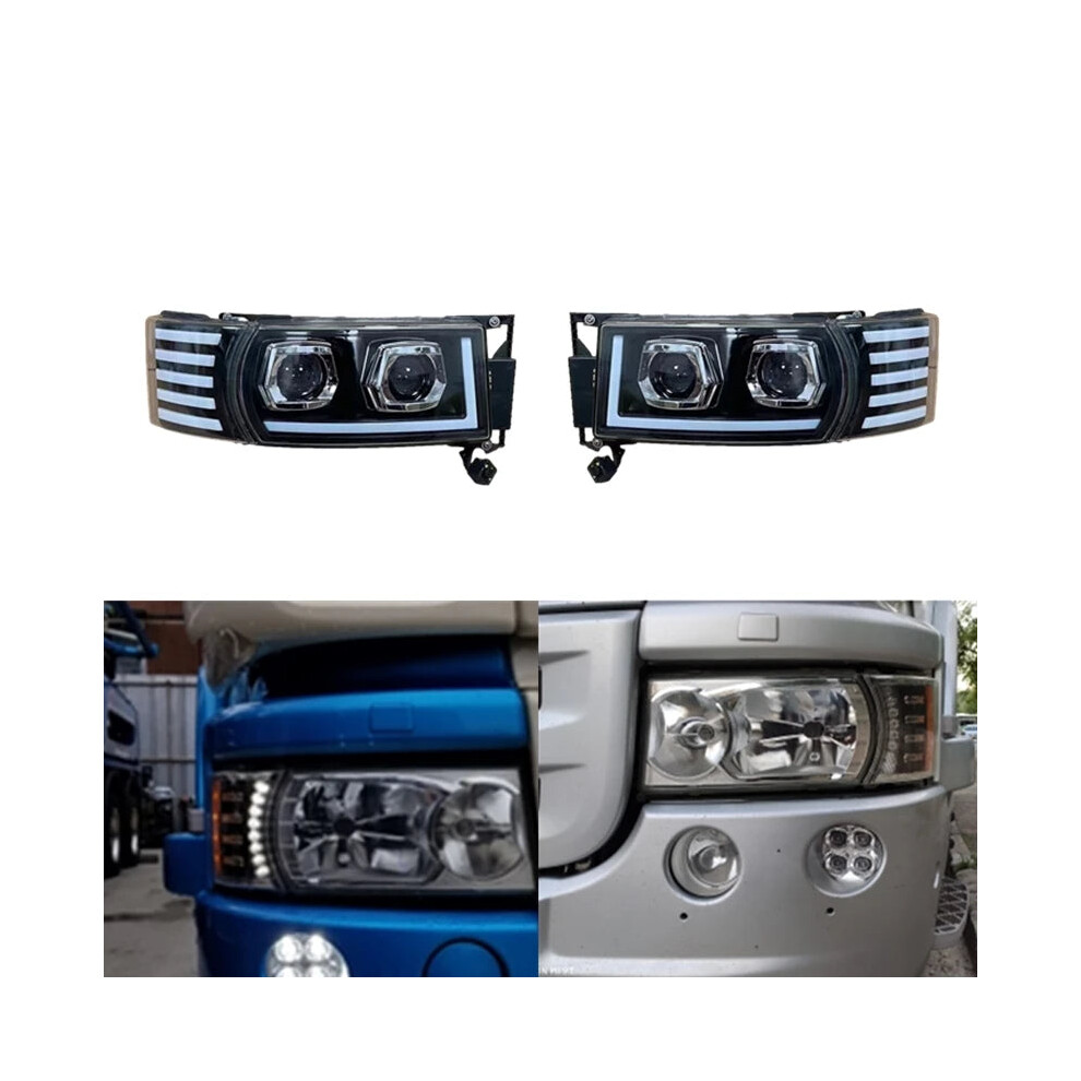 Scania R-Serie Led Vrachtwagenkoplampen Met Hoekverlichting - Geschikt Voor R420, P380, P410 Modellen (1730958, 1730953)-image