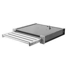 Premium aluminiumlegering antislip telescopische RV-trap met LED-licht voor campers en caravans