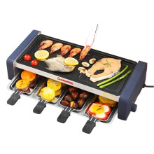 Multifunctionele elektrische grillpan voor binnen, ideaal voor thuis BBQ en kebabs
