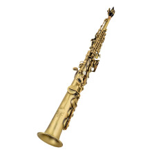 Premium Franse Mark VI B-Flat Sopraansaxofoon met Mondstuk & Rietjes - Elegante Bronsafwerking