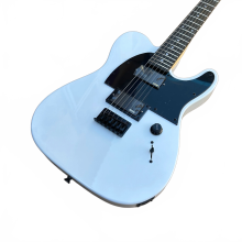 Jim Root Signature Tele Gitaar - Wit met Vergrendelknoppen en Rosewood Hals, Fabriekskwaliteit Hoogwaardig