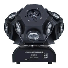 Drieluik-Arm Draaiende Moving Head Light - 18x10W LED voor KTV, Danszaal, Bar en Podium met Stroboscopische Laser Effecten