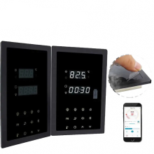Slime sauna bedieningspaneel met WiFi: 380V/220V, 3 sets 30A relais, infraroodverwarming, temperatuurinstelling