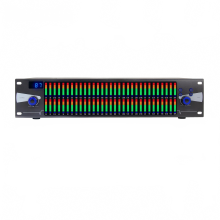 GAX EQ888 Dual Channel Professionele Digitale Cross-over - 31-Band Audio Grafische Equalizer voor Podiumconcerten
