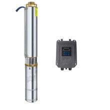 Hoogwaardige 750W 48V Zonne-DC Diepwaterpomp - Brushless PV onderwaterpomp met synchronmotor, 5T/H doorstroming, 40m hoogte