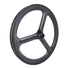Aangepaste Kleur 16 Carbon Trispoke Vouwfiets Wielen - 7 Versnellingen, V-Brake Compatibel voor Brompton & FNHON Gust