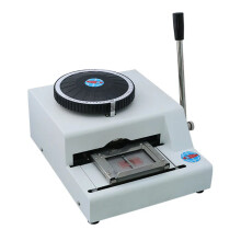 Zware militaire hondenpenning- en ID-kaartembossingmachine