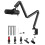 Verstelbare aluminium microfoonarm met kabelbeheer voor desktop podcasting 1