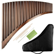 Professionele 25-buis C-toets Panfluit - Makkelijk te leren Chinees traditioneel muziekinstrument