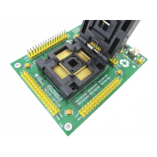 Veelzijdige TMS320 LQFP128 IC Brandplaats Adapter & Test Socket voor TMS320C2812/C2811/C2810