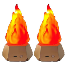 2pc LED Simulation Flamme Lampe Outdoor Camping Garten Landschaft Decorat