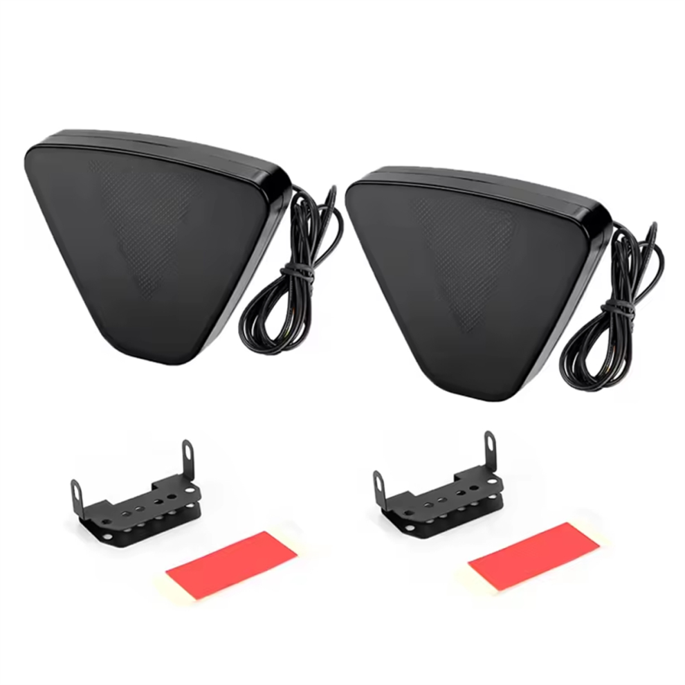 Luce Di Stop Posteriore A Led Rossa, Spia Di Sicurezza E Segnale Di Avvertimento Per Auto