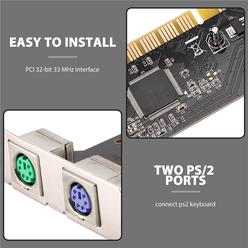 Adaptateur et convertisseur GENERIQUE Adaptateur Clavier USB vers PS/2