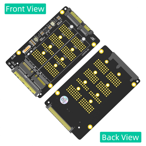 2 em 1 Combo M.2(NGFF) NVME PCI-E SSD para U.2 SFF-8639 e M.2(NGFF) SAT 2