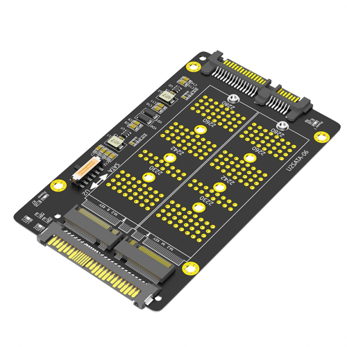 2 em 1 Combo M.2(NGFF) NVME PCI-E SSD para U.2 SFF-8639 e M.2(NGFF) SAT 1