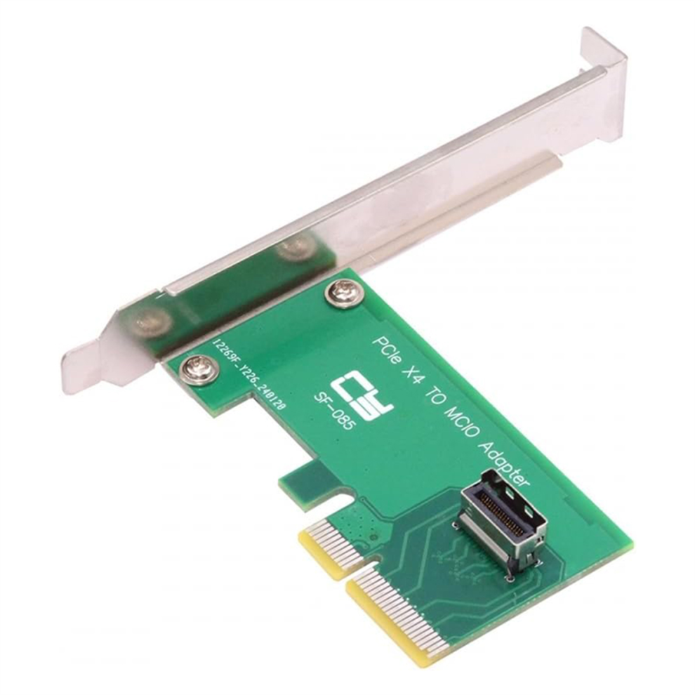 Adattatore Host Femmina Pci-Express Card 5.0 4.0 4X A Mcio Mini Cool Edge Io