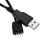 9-poliger USB-Header auf Kabel, 2.0 Typ A Stecker, Motherboard-Kabel 5